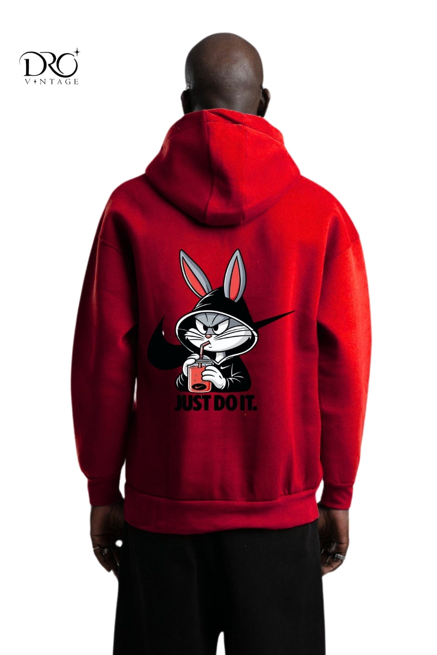 Dro Vintage Bugs Bunny Just Do It Hoodie