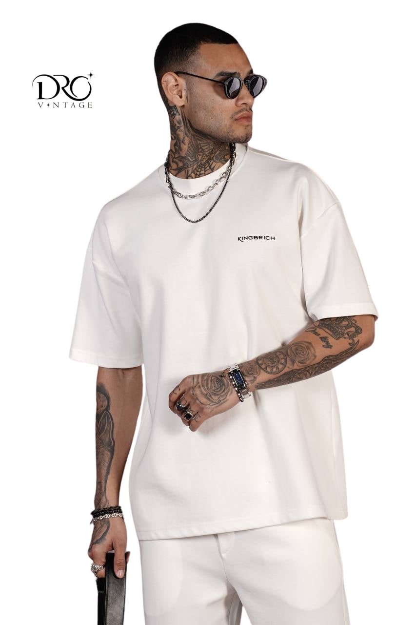 T-Shirt and Linen Shorts