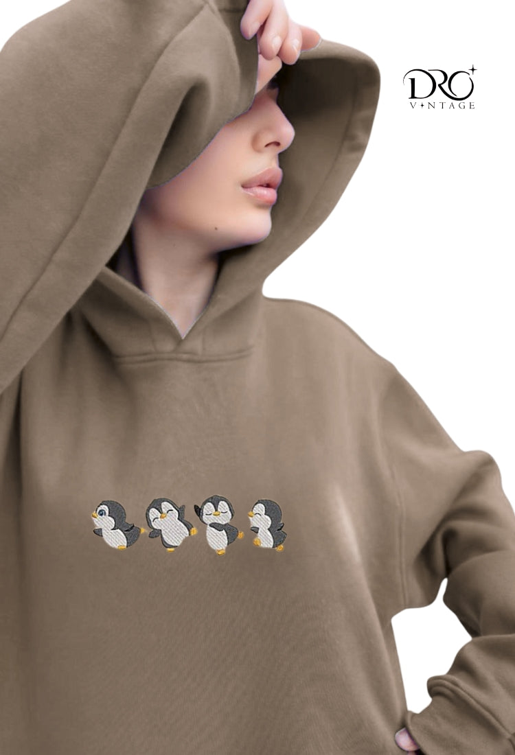 Dro Vintage Penguin Parade Hoodie