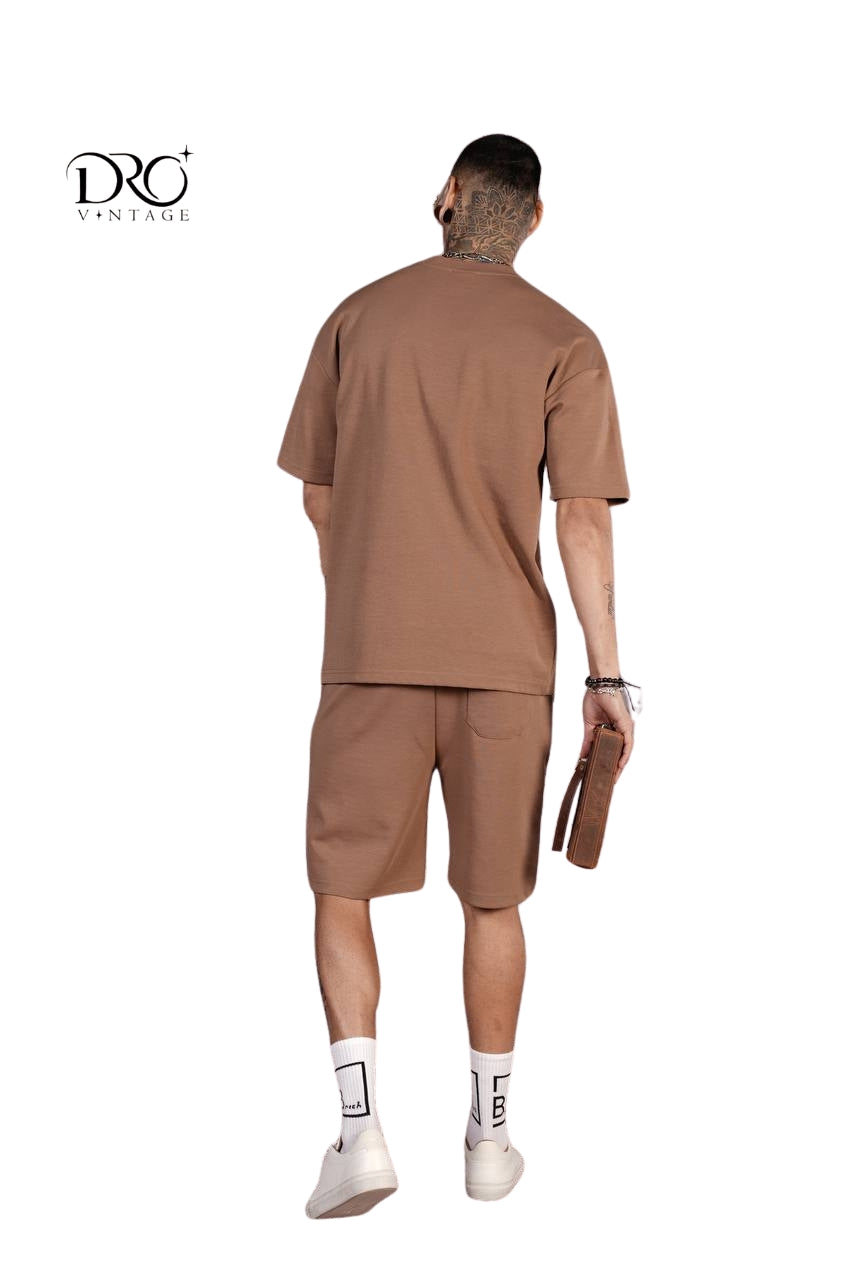 T-Shirt and Linen Shorts