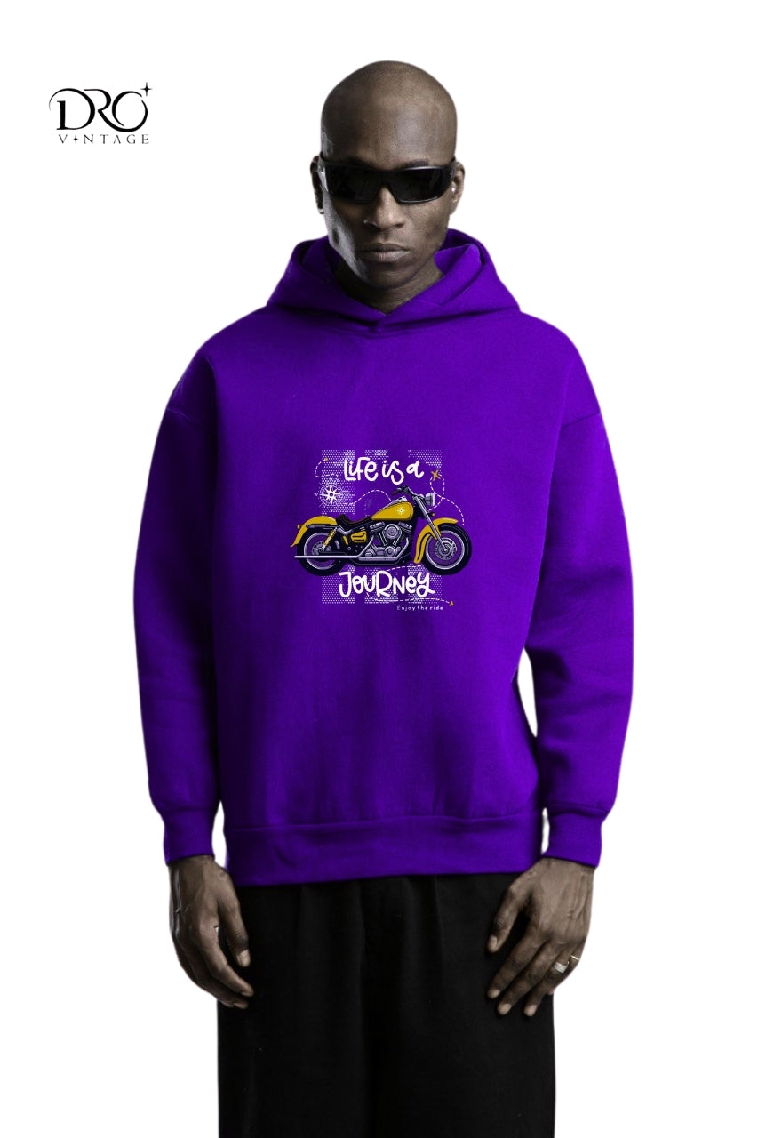 Dro Vintage Life is a Journey Hoodie