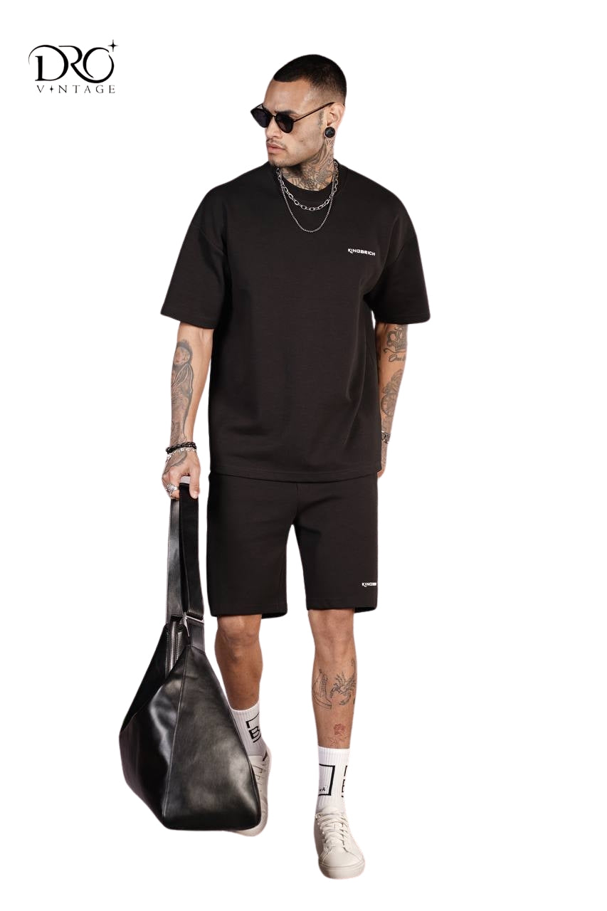 T-Shirt and Linen Shorts