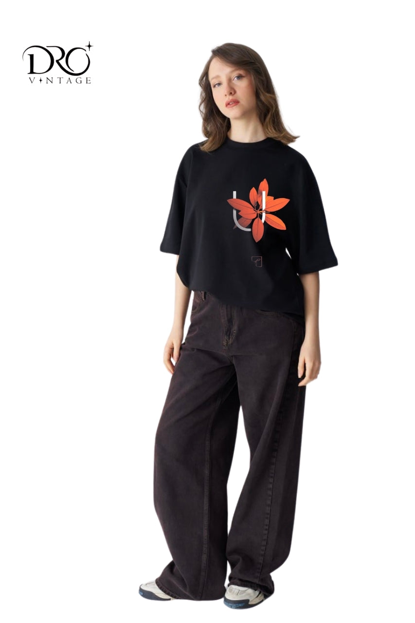 Dro Vintage Floral Bloom T-Shirt