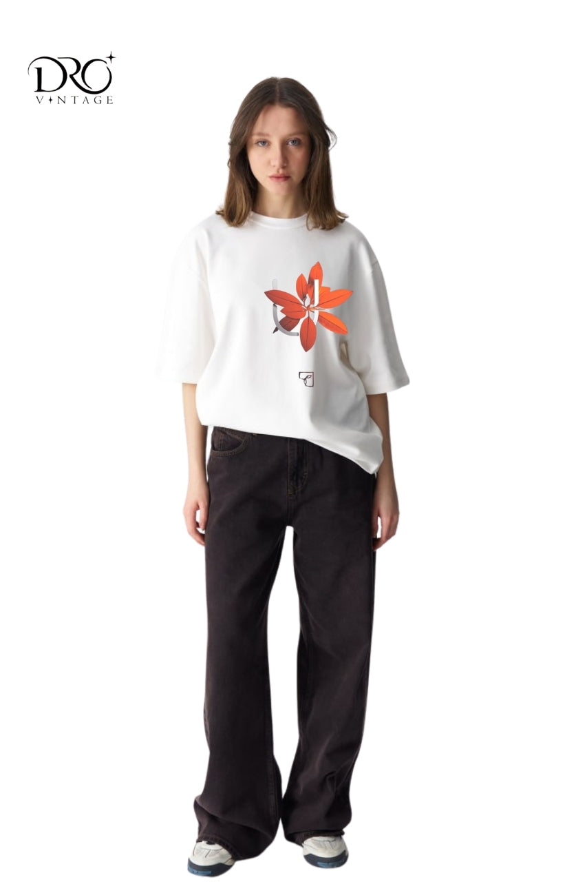 Dro Vintage Floral Bloom T-Shirt