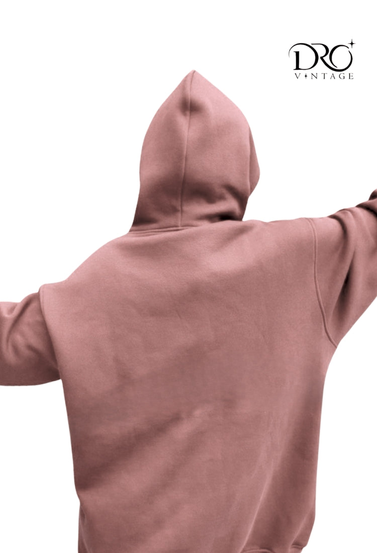 Dro Vintage Floral Kangaroo Hoodie