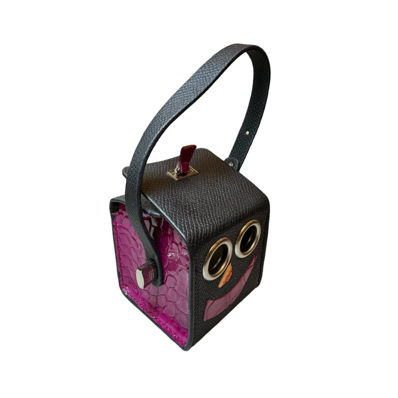 Mini Croc-Embossed Handbag Charms – Stylish and Functional Accessories