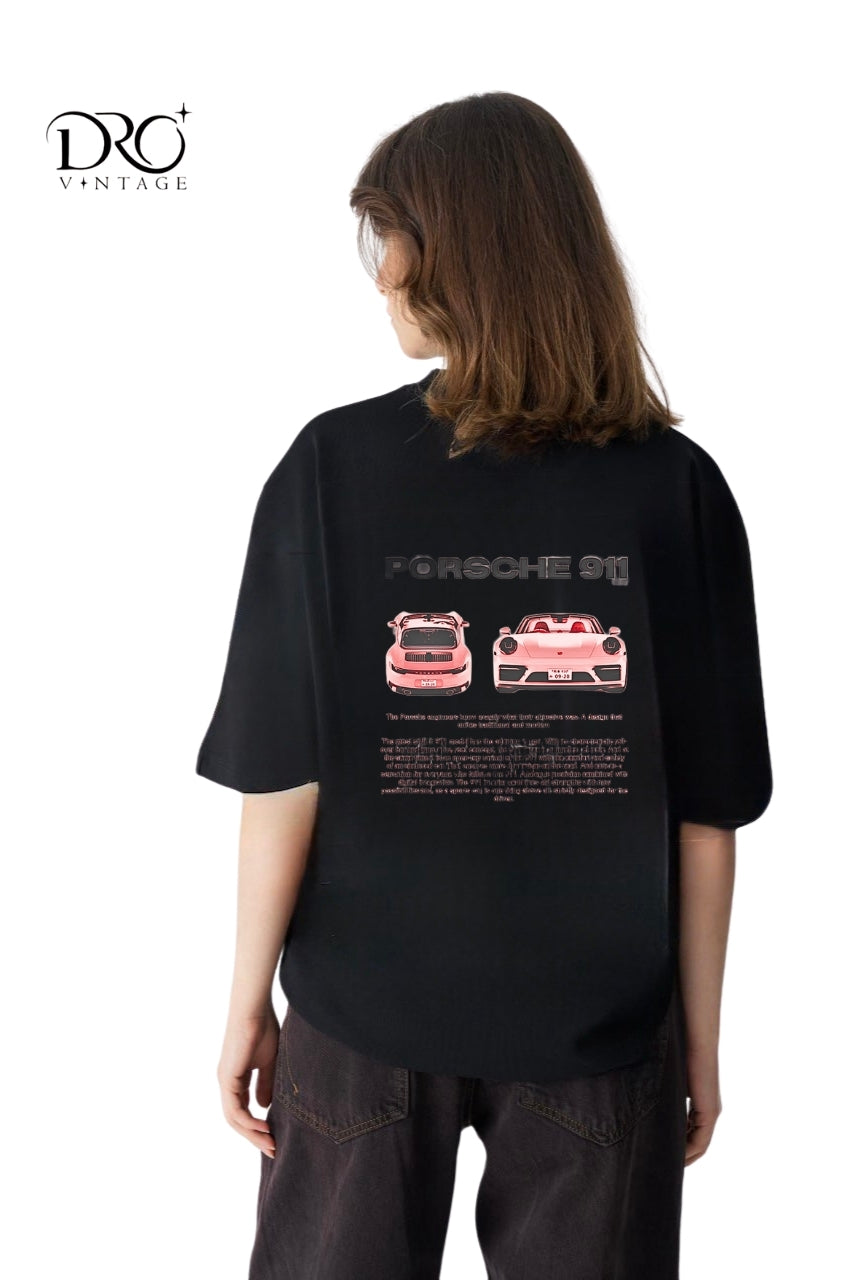 Dro Vintage Porsche 911 T-Shirt
