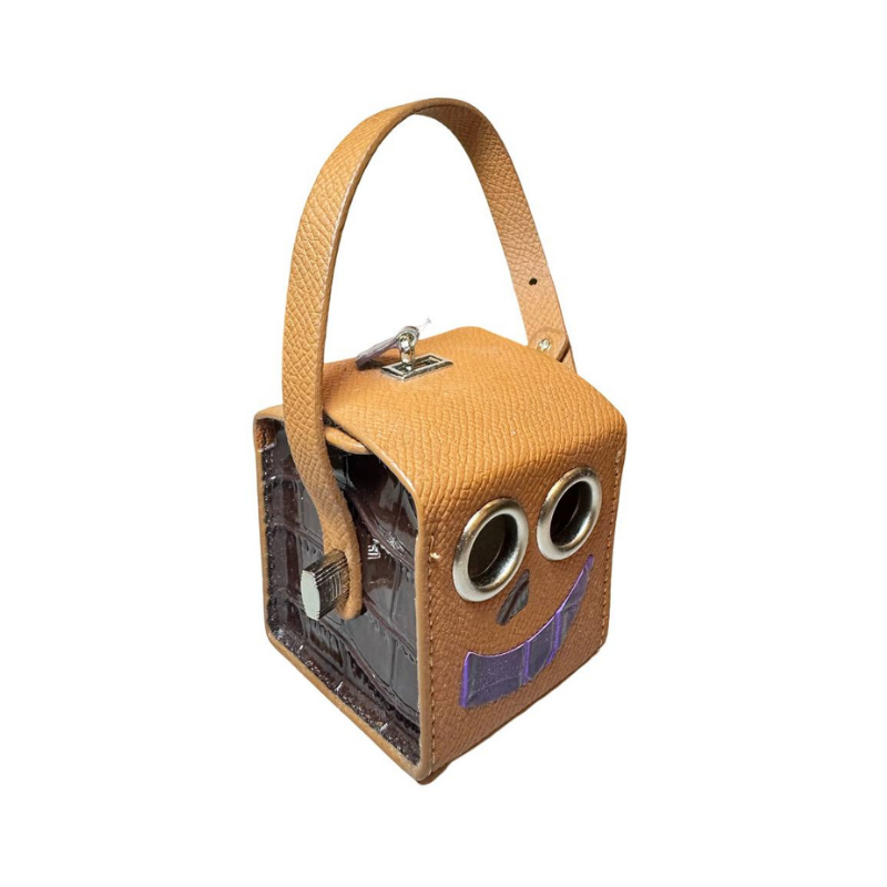 Mini Croc-Embossed Handbag Charms – Stylish and Functional Accessories