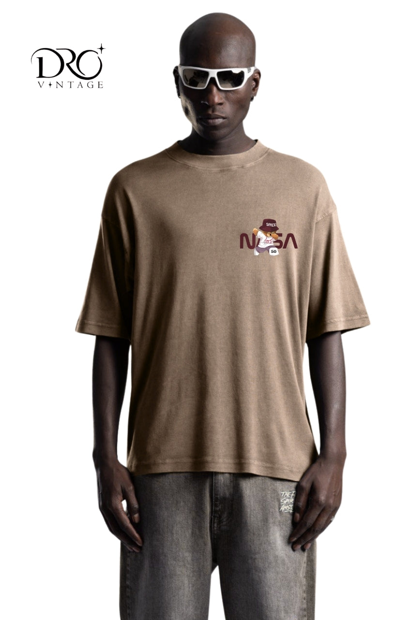Dro Vintage NASA Bear T-Shirt