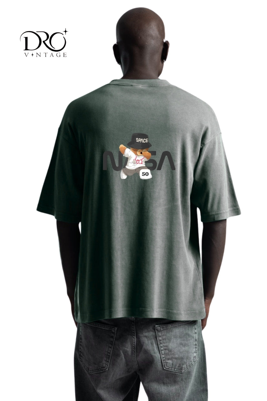 Dro Vintage NASA Bear T-Shirt