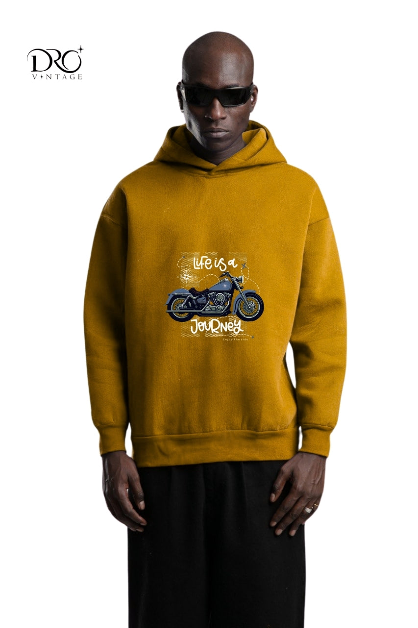 Dro Vintage Life is a Journey Hoodie