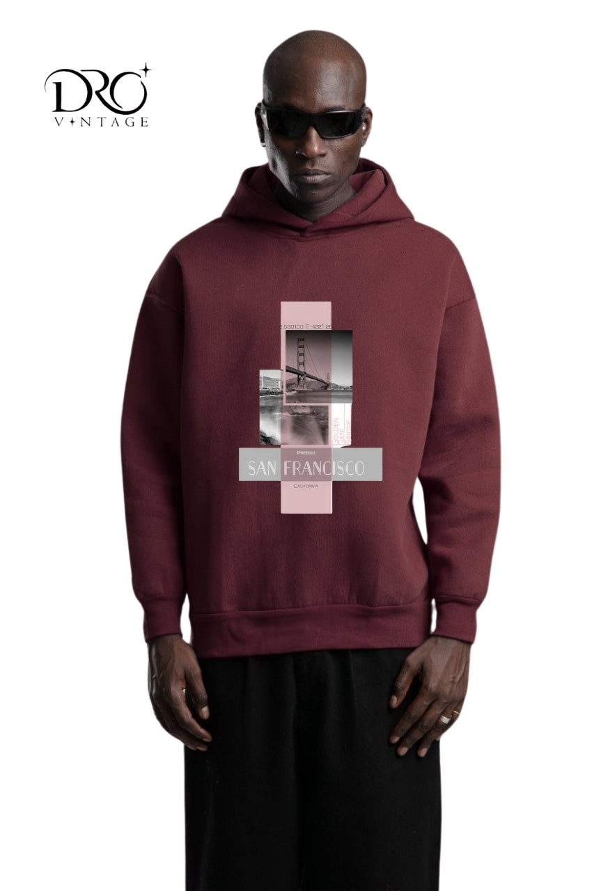 Dro Vintage San Francisco Bridge Hoodie