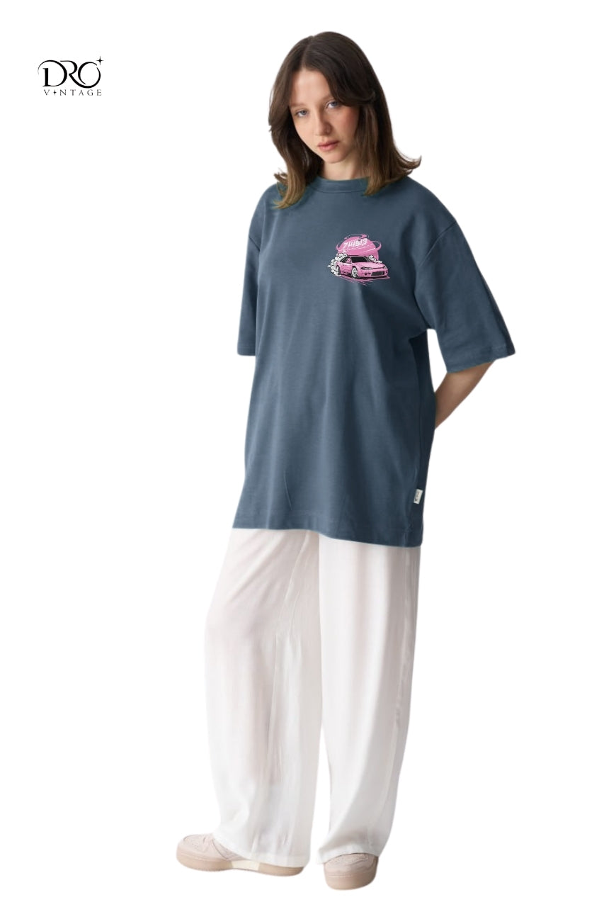 Dro Vintage Drift Car T-Shirt