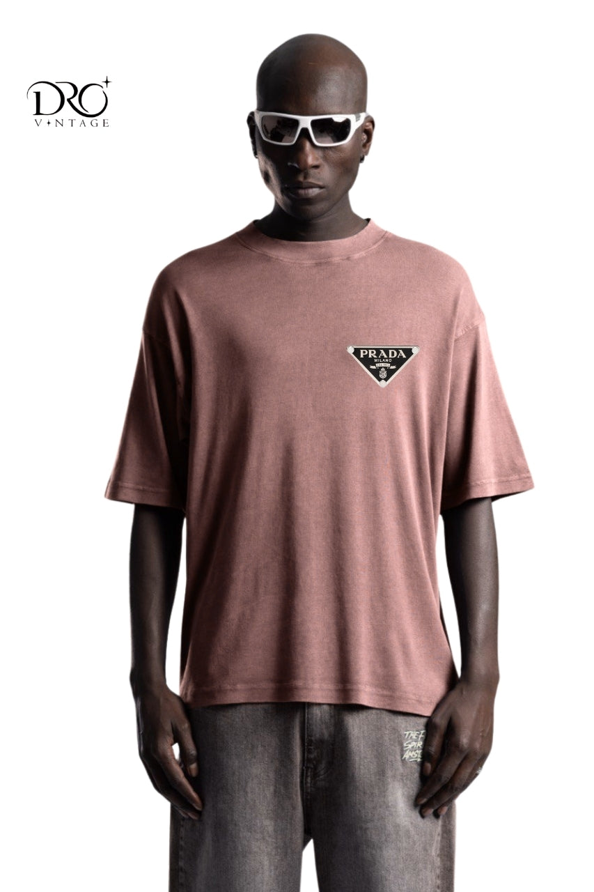Dro Vintage Prada Logo T-Shirt
