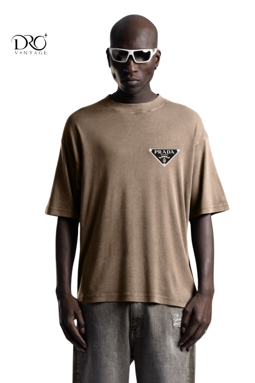 Dro Vintage Prada Logo T-Shirt