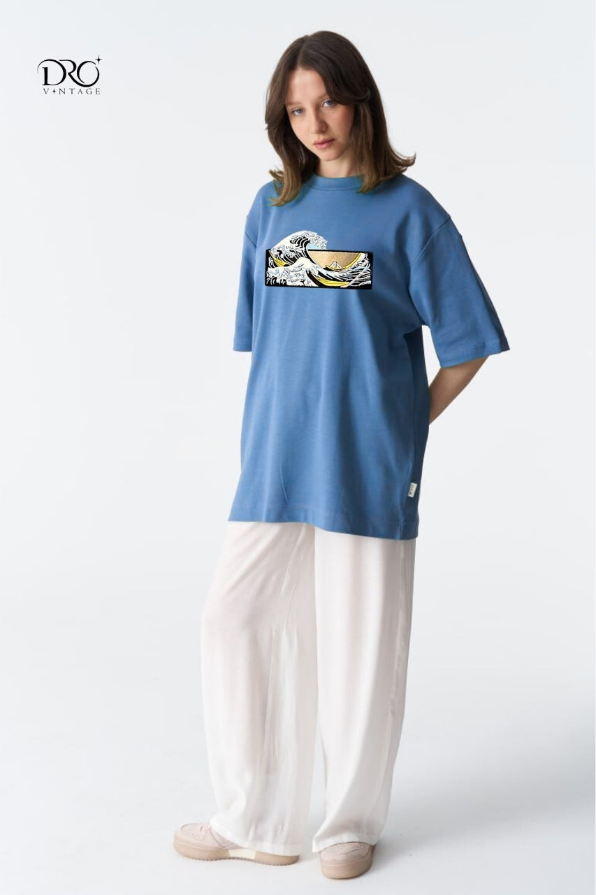 Dro Vintage Great Wave T-Shirt