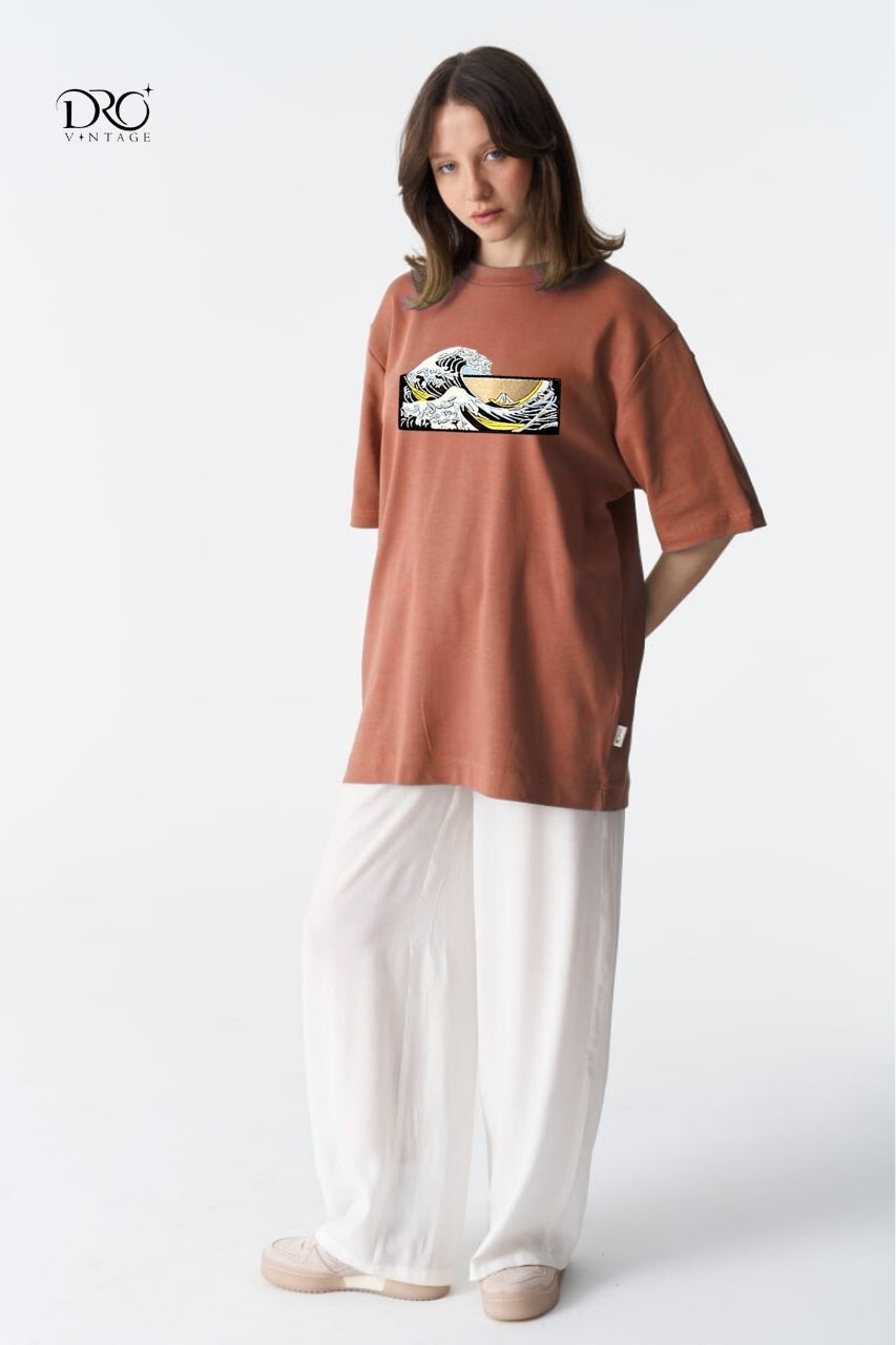 Dro Vintage Great Wave T-Shirt