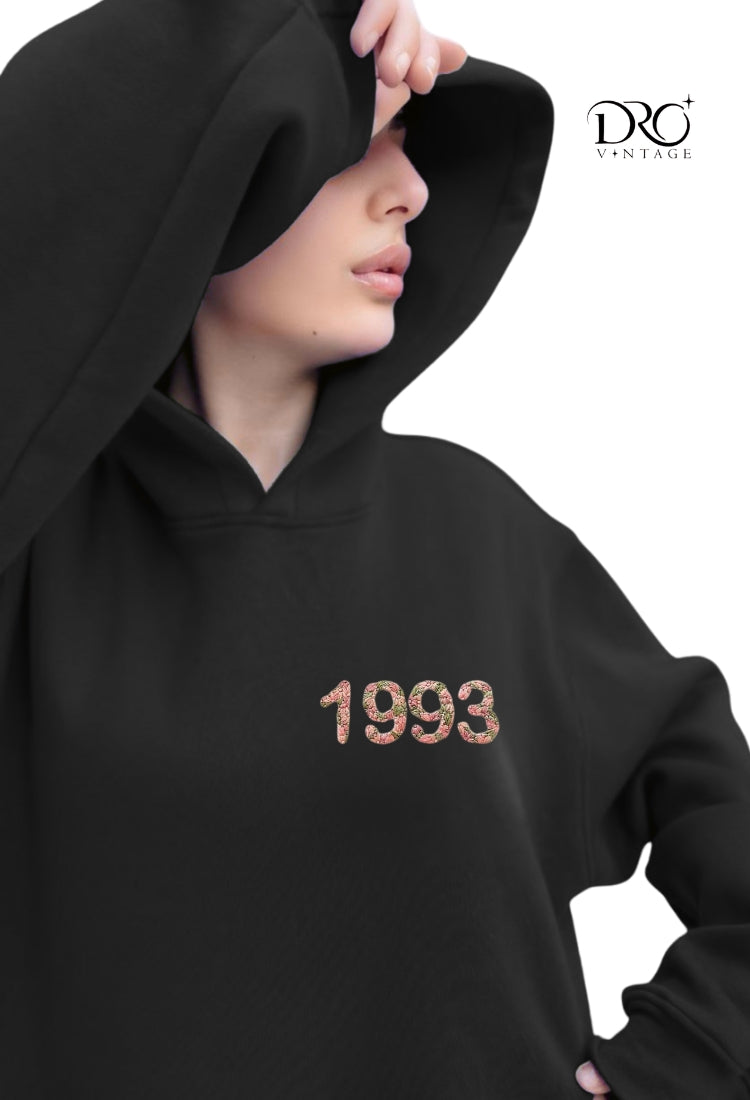 Dro Vintage 1993 Floral Hoodie