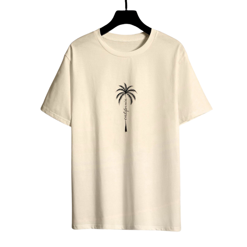 T-Shirt - California Time with palm