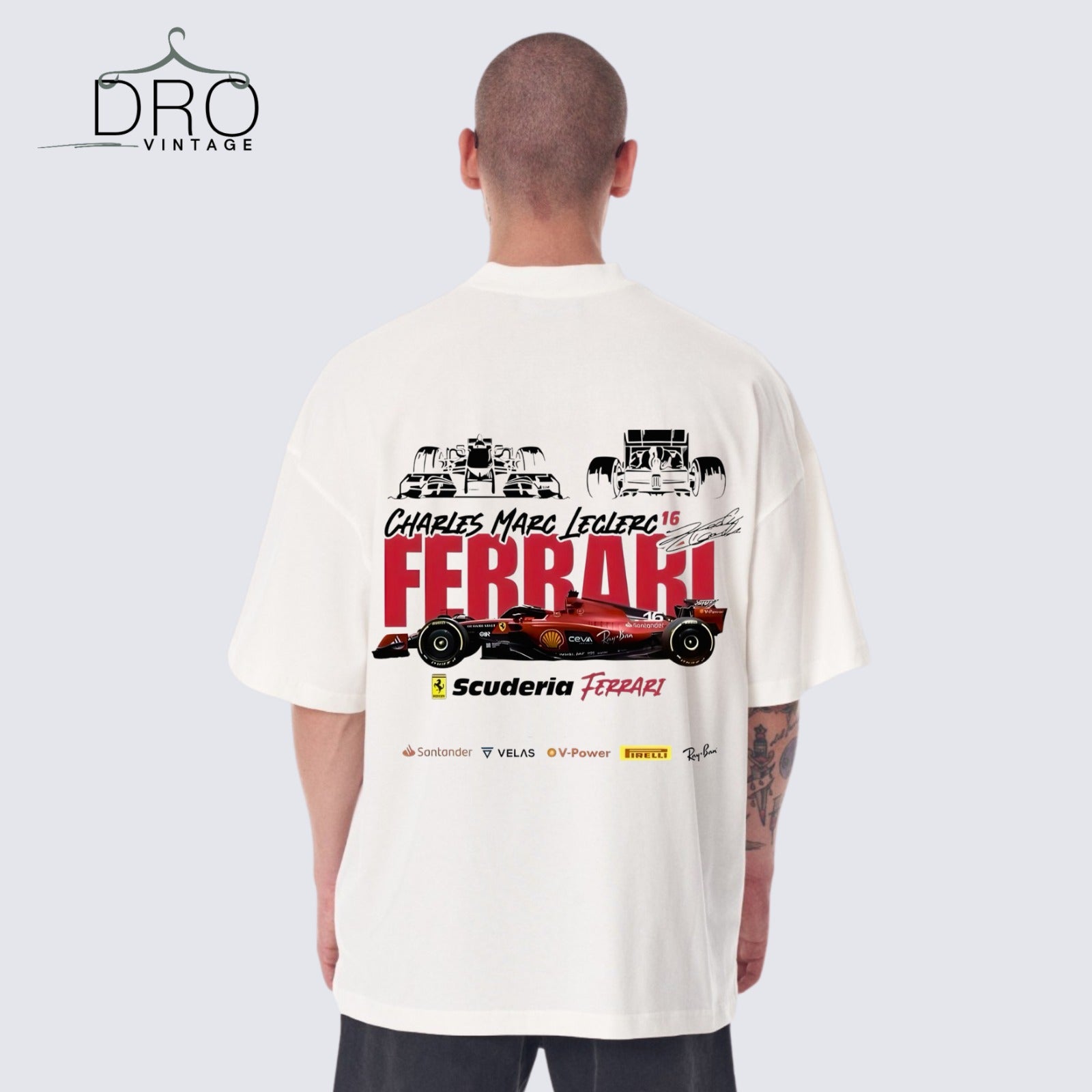 Premium Ferrari Scuderia Edition T-shirt | DRO Vintage