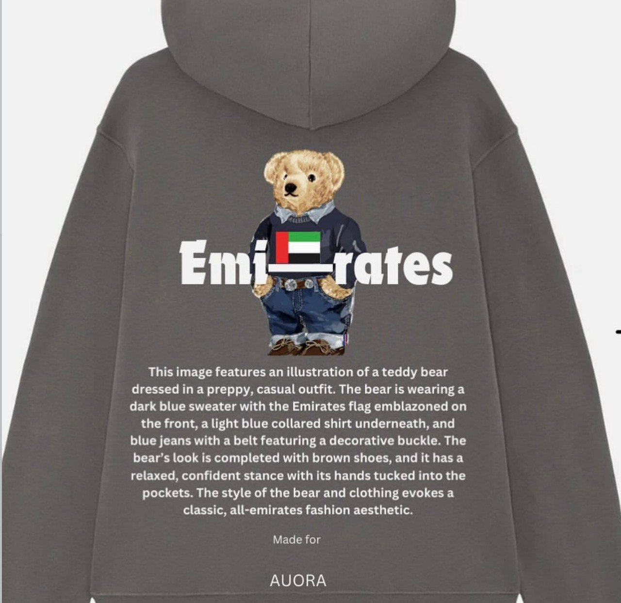 Unisex Hoodie - Emirates | Comfortable & All Season Wear