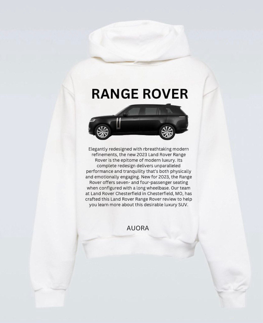 Unisex Hoodie - Range Rover | Comfortable & All Season Wear