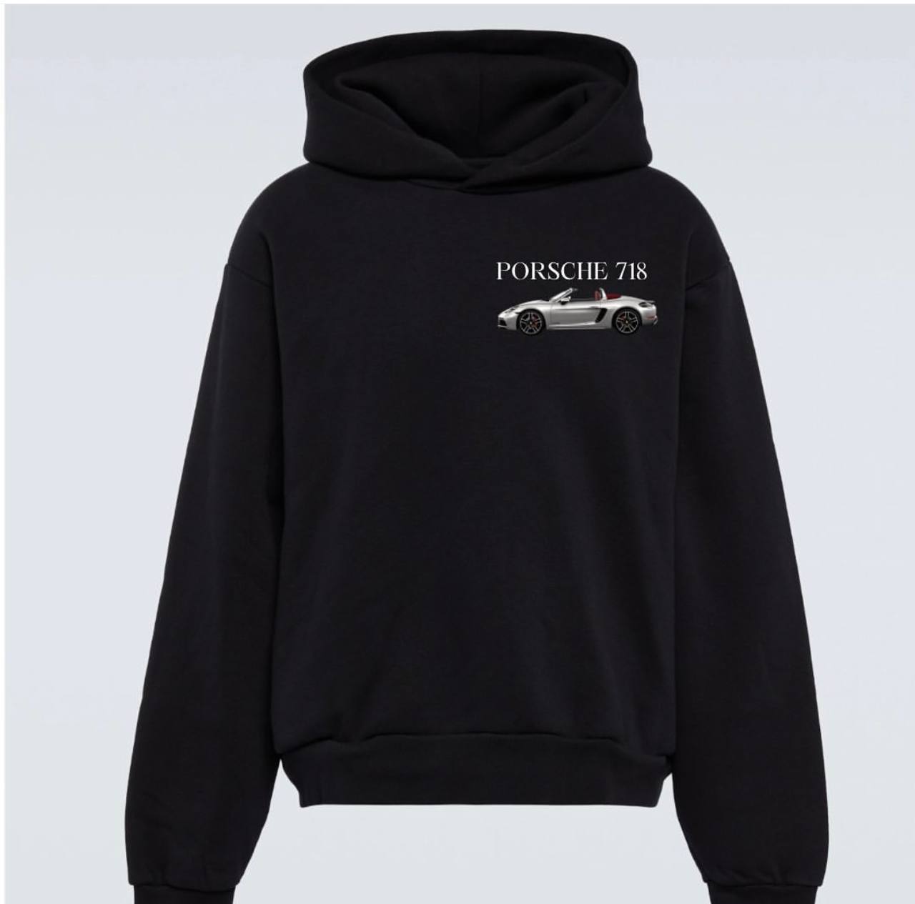Unisex Hoodie - Porsche 718 | Comfortable & All Season Wear