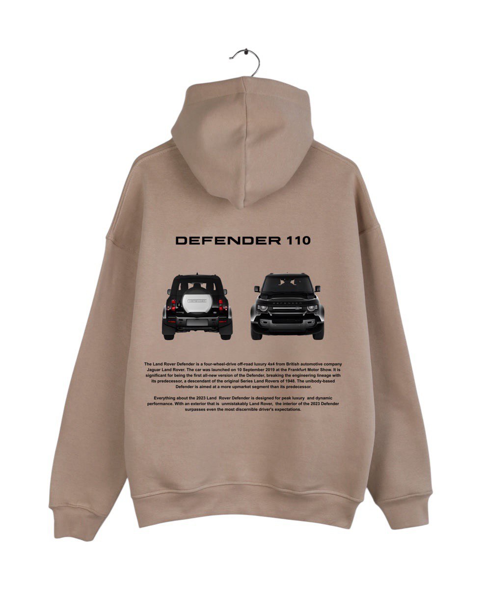 Unisex Hoodie - Defender 110 | Comfortable & All Season Wear