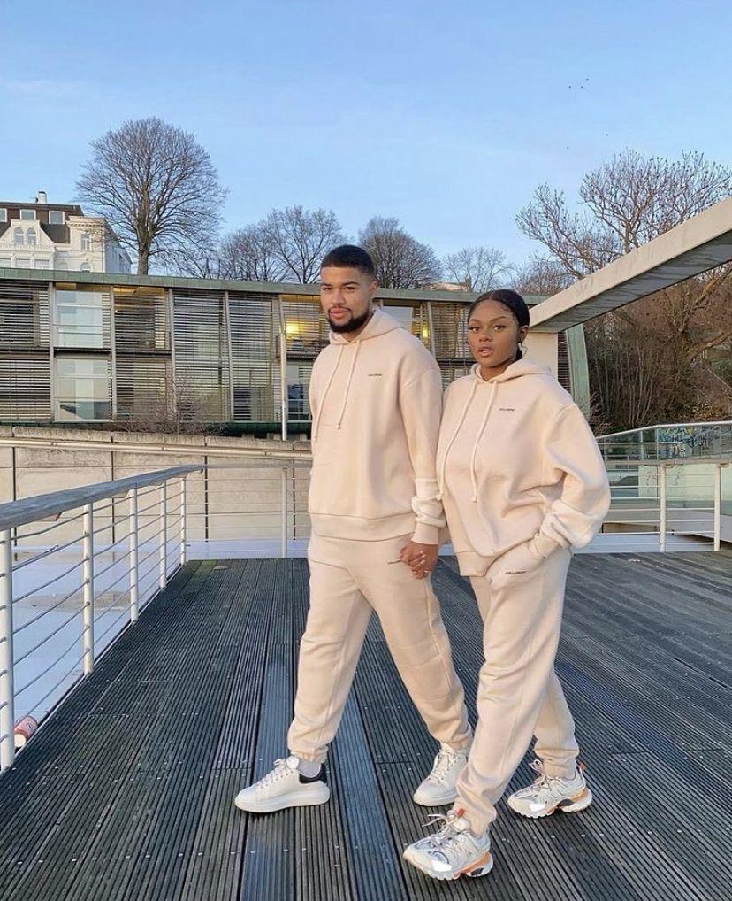 Couples Hoodie - Beige Style | Comfortable & All Season Wear
