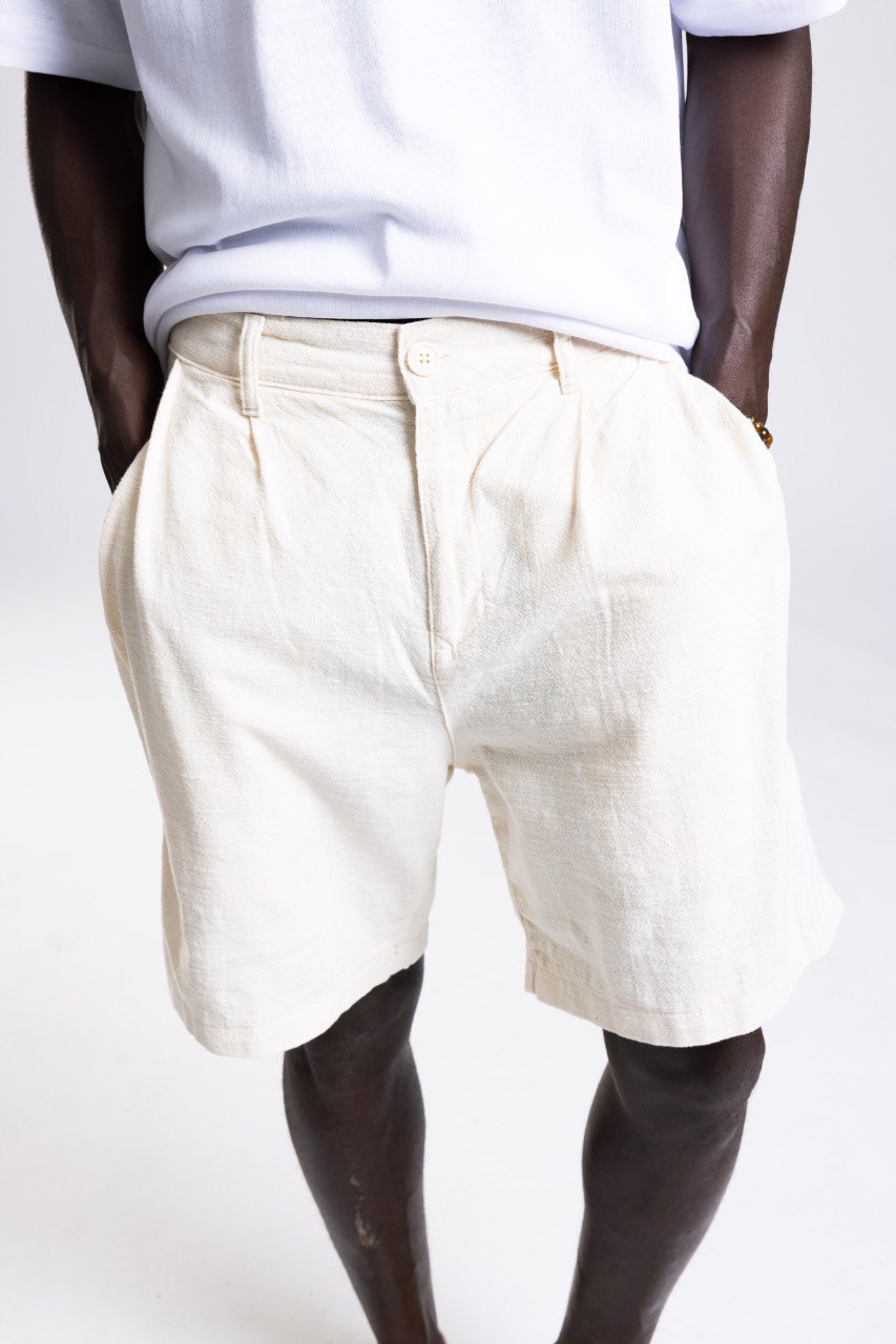T-Shirt and Linen Shorts