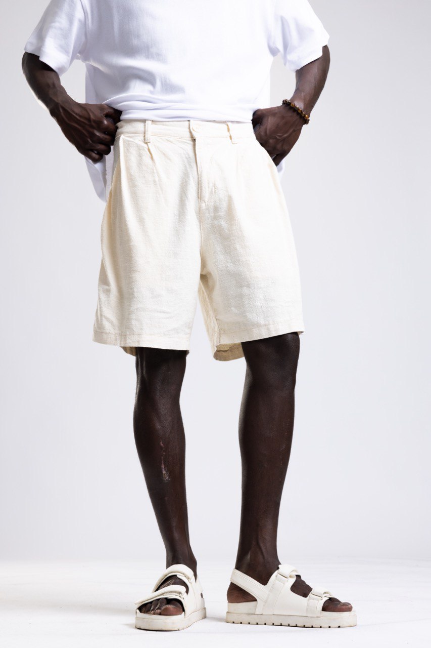 T-Shirt and Linen Shorts
