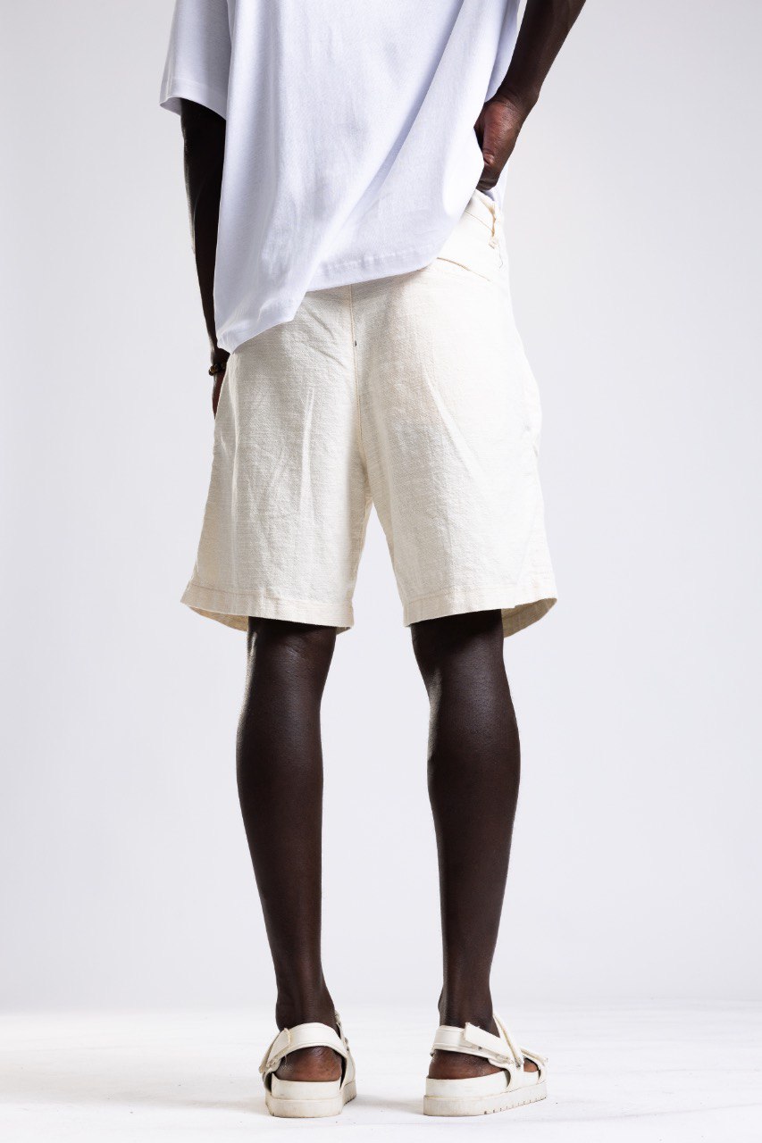 T-Shirt and Linen Shorts