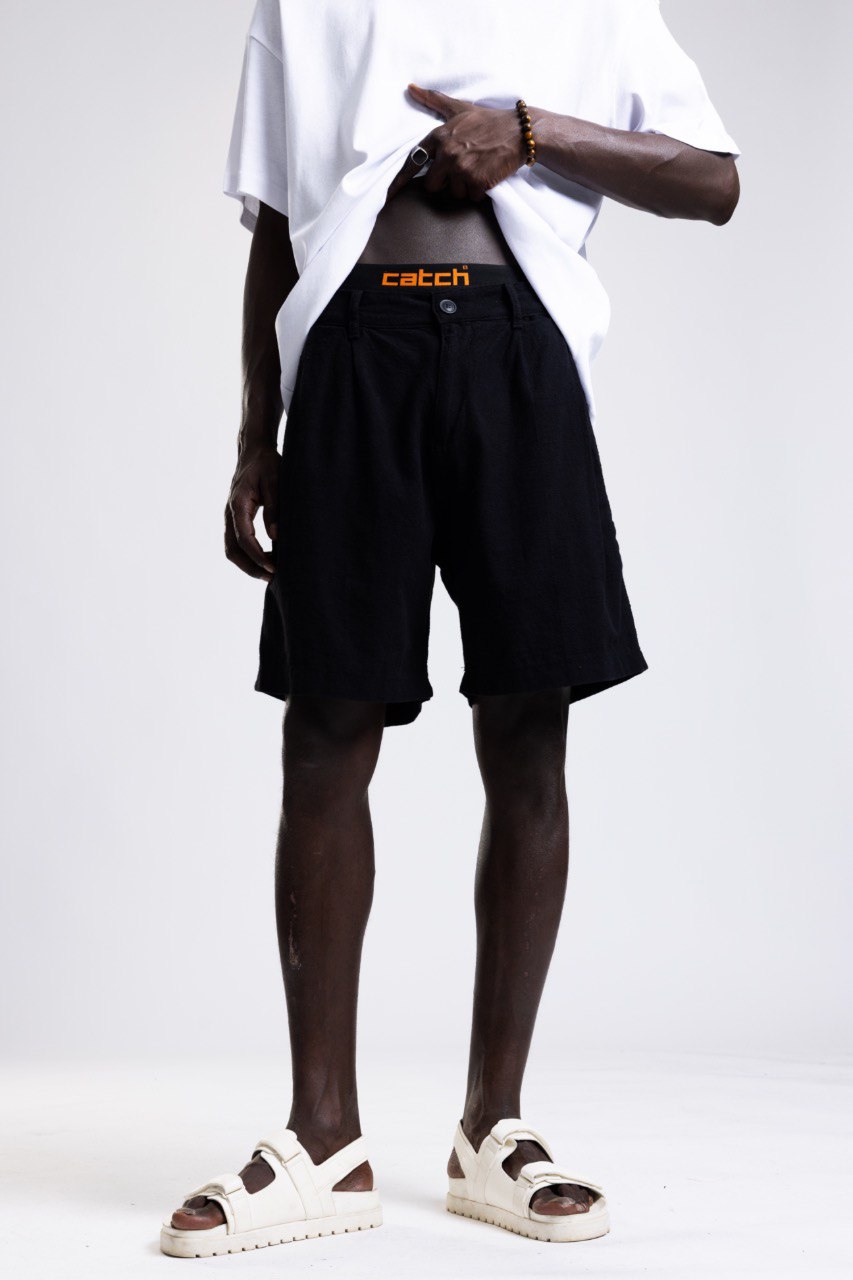 T-Shirt and Linen Shorts