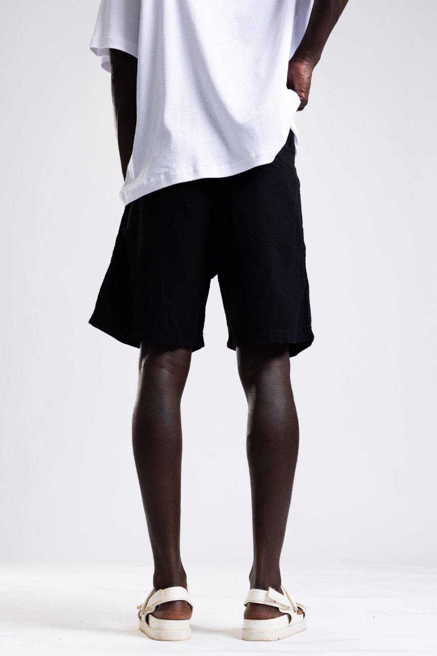 T-Shirt and Linen Shorts
